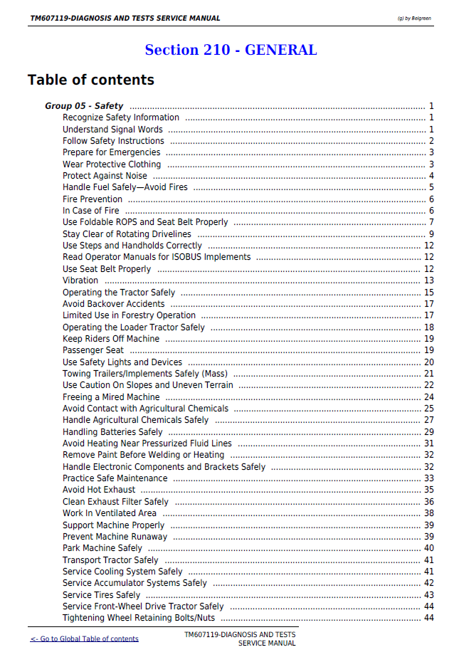 John Deere 5083E–5093E Tractor Manual | Complete Diagnostic & Repair Guide