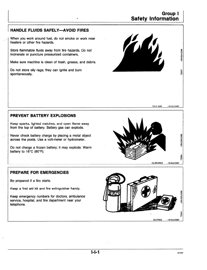 John Deere 595D Excavator Diagnostic, Operation & Test Manual