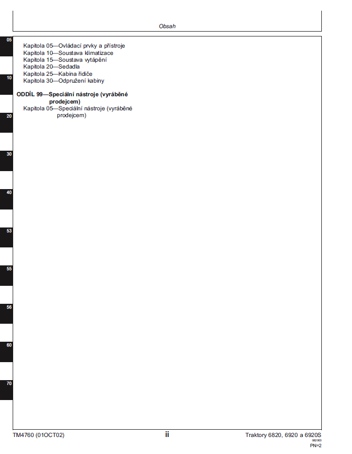 John Deere 6820 6920 6920S Tractor Workshop Technical Manual TM4760 PDF