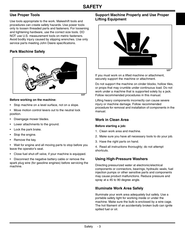 John Deere 737 757 Z-Trak Mower Workshop & Maintenance Manual TM2199