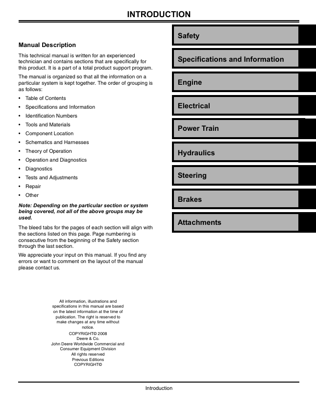 John Deere 7500 7700 8500 8700 8800 Fairway Mower Service Manual