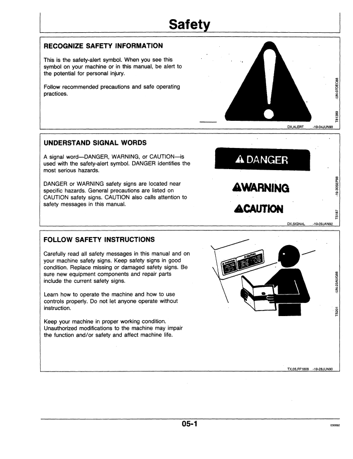 John Deere 790E-LC Operator Guide – Complete OMT146128 Manual