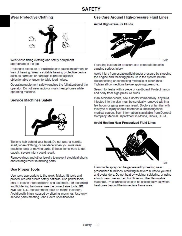 John Deere 7H18 Mower Operation, Maintenance & Repair Manual