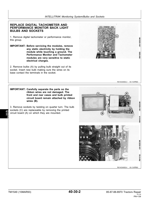 John Deere 8000 Series Tractor Repair and Maintenance Manual