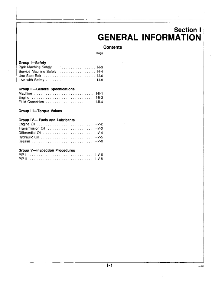 John Deere 84 Loader Service Repair Manual TM1398 PDF