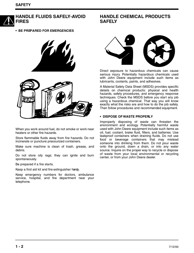 John Deere 924DE-1332DDE Snowblower Technical Service Guide