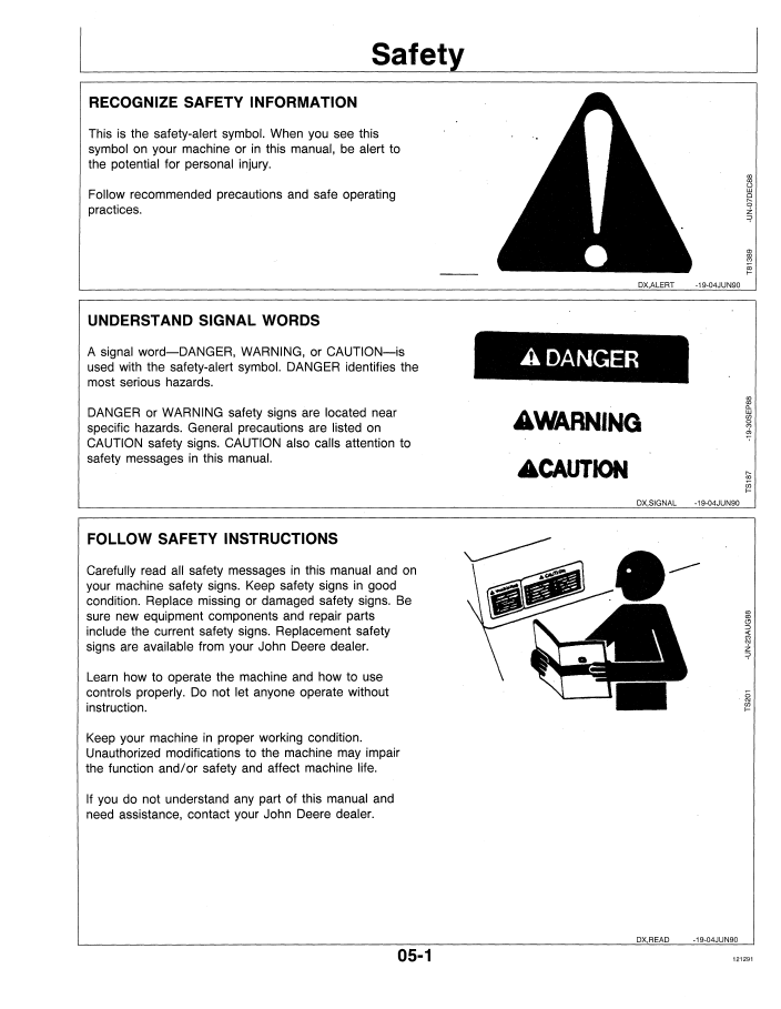 John Deere 9960 Cotton Picker OMN200308 Full Operator & Maintenance Manual