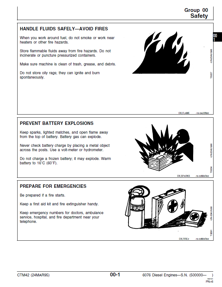 John Deere CTM42 Engine Workshop Guide | Series 400 6076 Diesel Manual