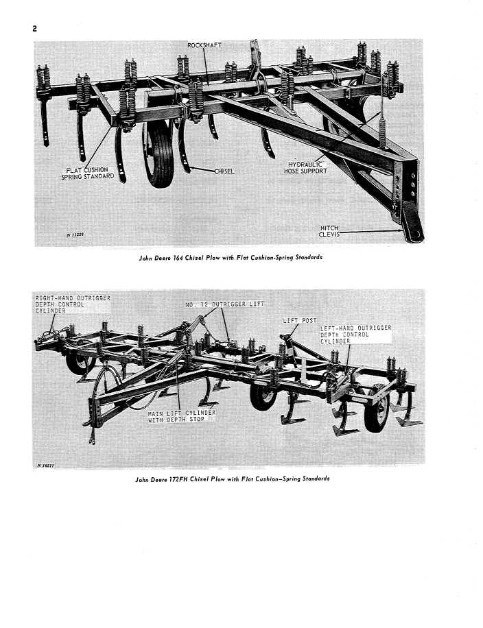 John Deere Chisel Plow OMN159156: 100 & 150 Series Operator Manual