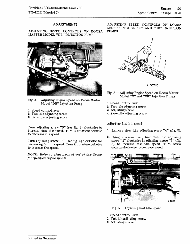 John Deere Combine TM4222 Maintenance and Repair Guide Manual