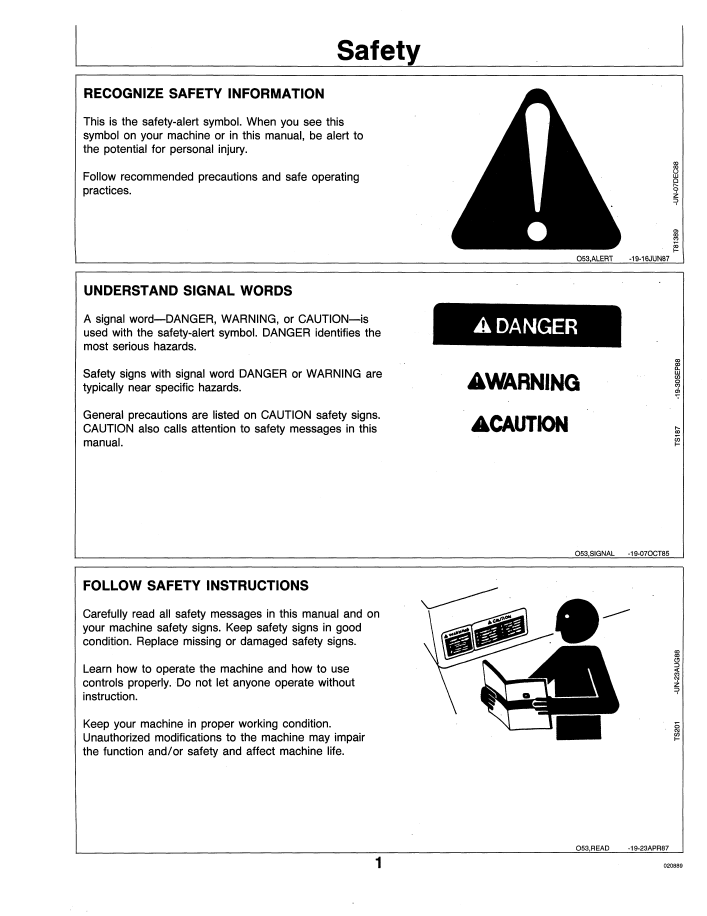 John Deere Compact Utility Tractor 655-955 User Manual Download PDF