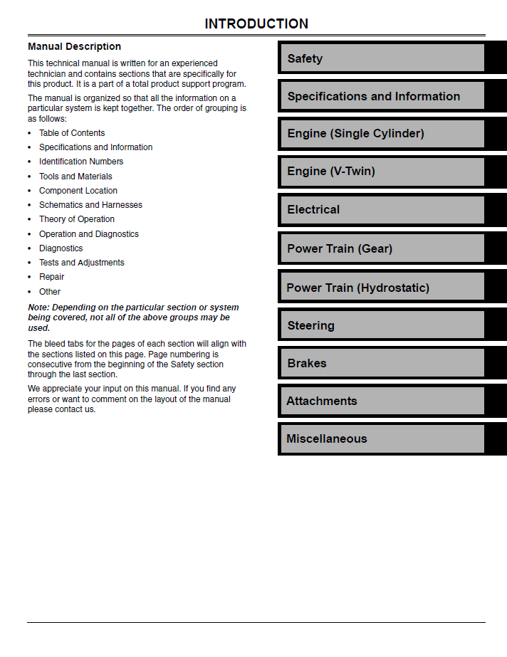 John Deere D100 D110 D120 D130 D140 D150 D160 D170 Repair Manual