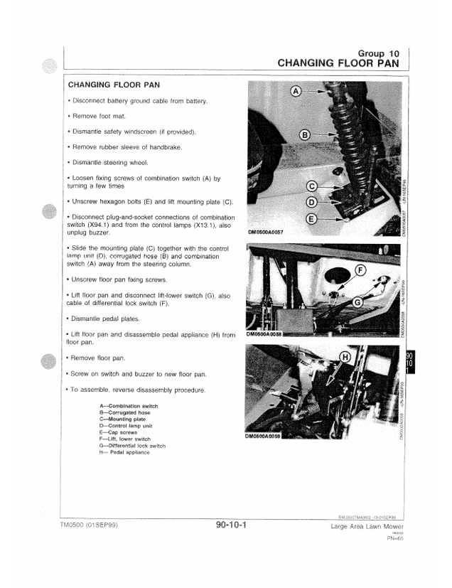 John Deere Diesel Engine 1 Workshop Manual TM0500 Repair Guide