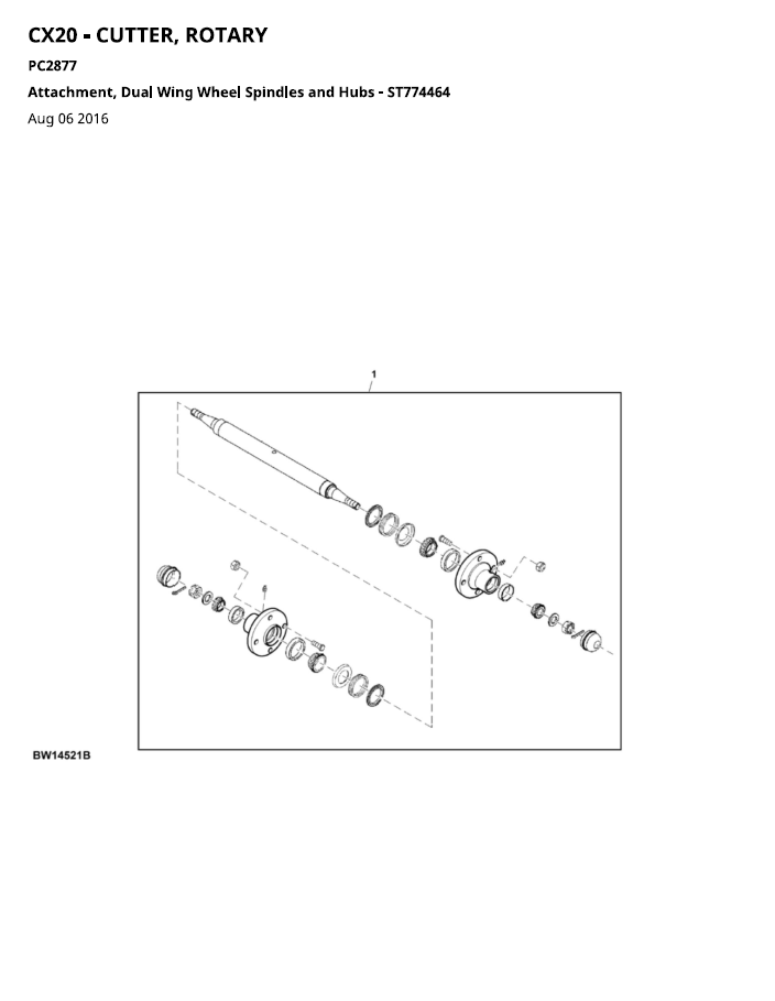 John Deere Flex-Wing Rotary Mower Spare Parts Catalogue | Complete Guide