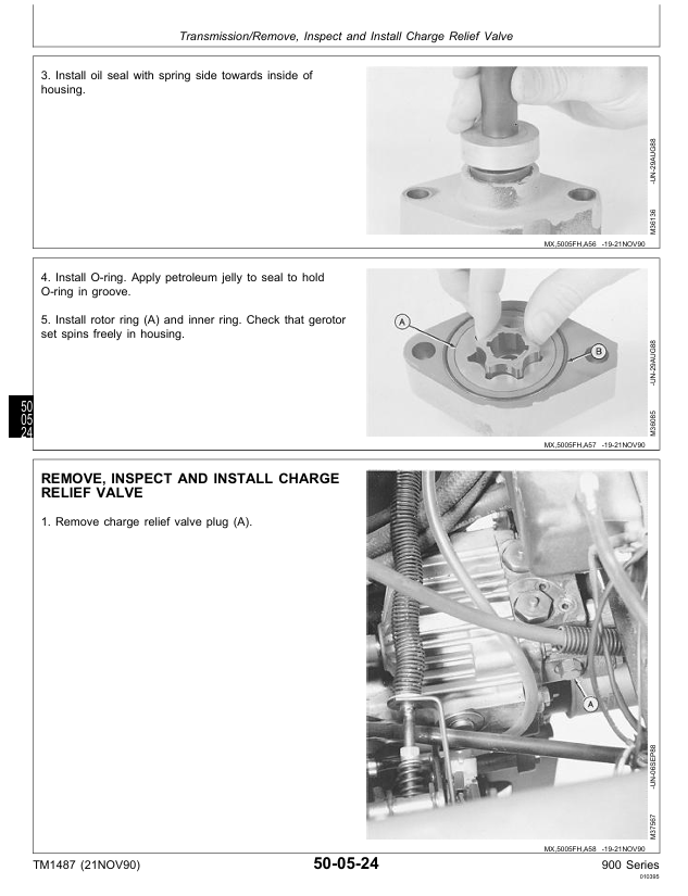 John Deere Front Mower F911 F915 F925 F932 F935 Maintenance Manual