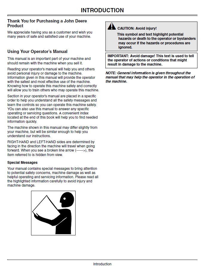 John Deere GT225 GT235 Tractor Manual PDF – Operation & Maintenance Guide