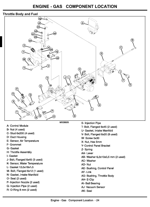 John Deere Gator XUV 620i Utility Vehicle Workshop Manual TM1736