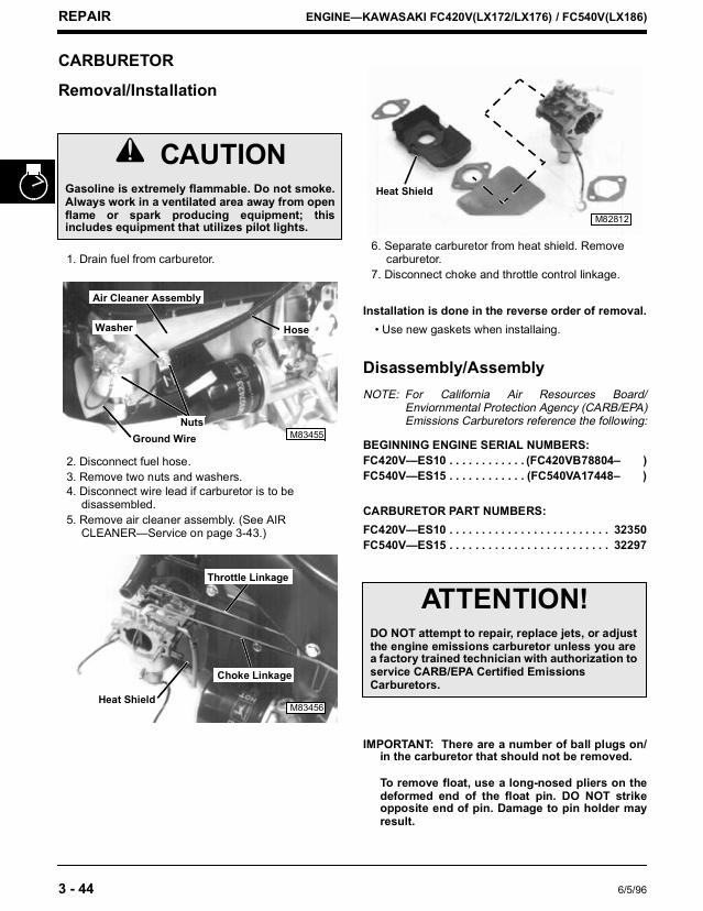 John Deere LX172-LX188 Lawn Tractor Workshop Manual Download