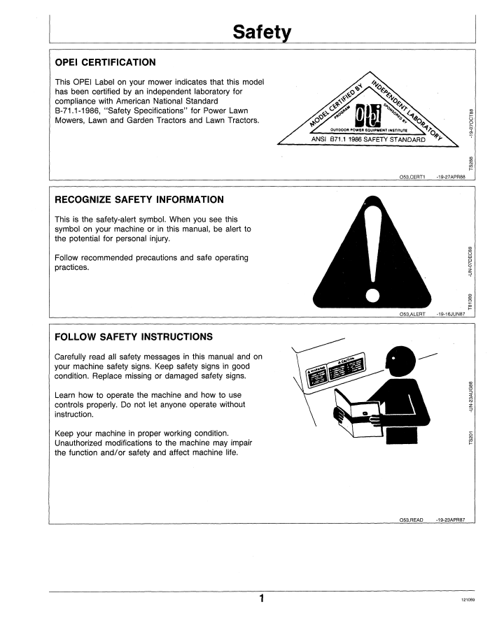 John Deere Lawn Tractor 170 175 180 185 User Manual Download PDF Guide
