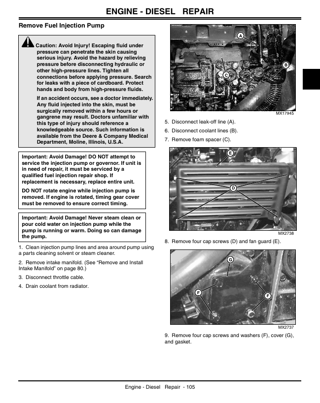 John Deere Lightweight Fairway Mower Workshop Manual TM2105 Download