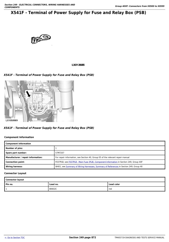 John Deere M Series Tractor Workshop Manual 6105M-6170M Diagnosis Guide