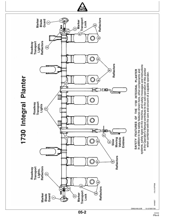John Deere MaxEmerge Plus Integral Planter 1700 Series Operator Guide