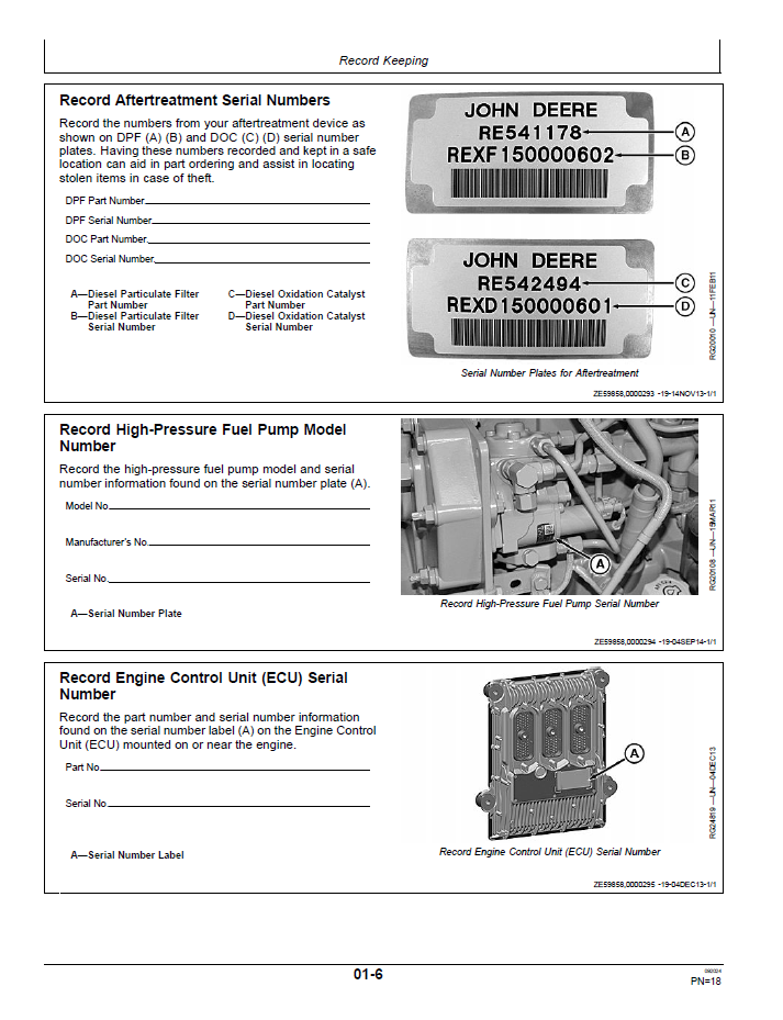 John Deere OEM Diesel Engine OMRG39496: 2.9L Operator and Maintenance Manual