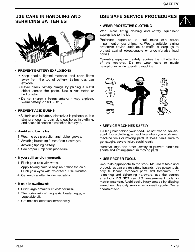 John Deere Sabre 1338/1646 Hydro Workshop & Repair Manual PDF