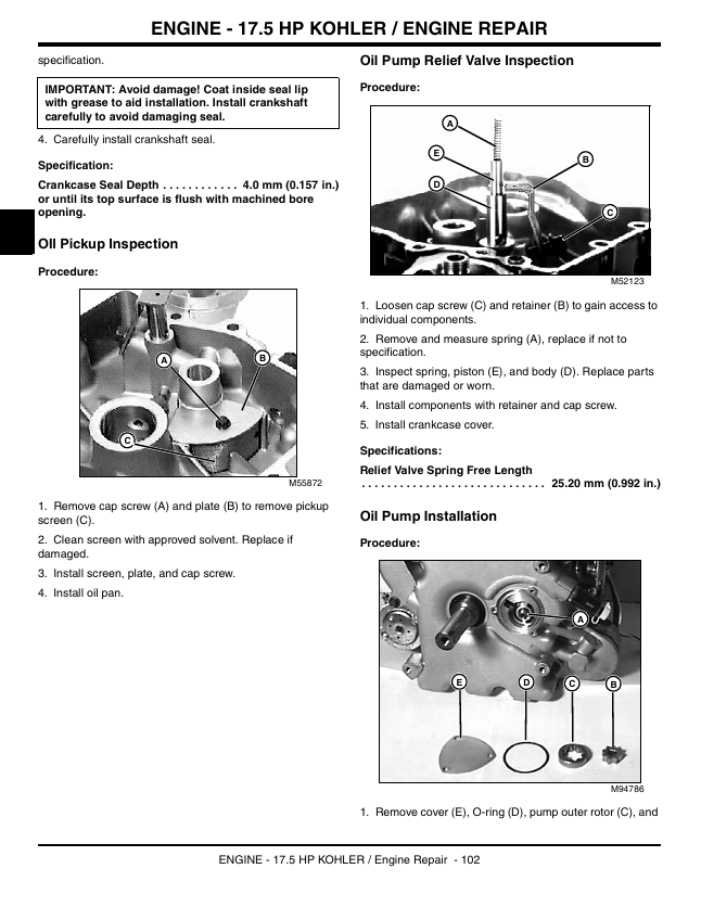 John Deere Sabre Lawn Tractor Service & Repair Manual TM1948 Download