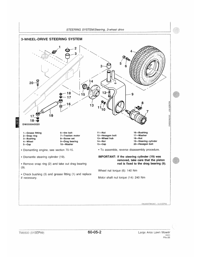 John Deere TM0500 Diesel Engine 3 Repair Service Manual