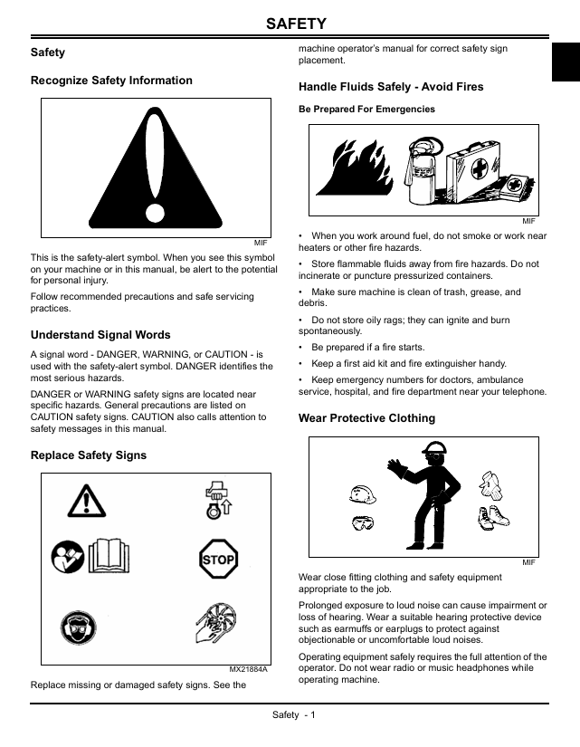 John Deere TM104119 Backpack Blower Service and Repair Manual
