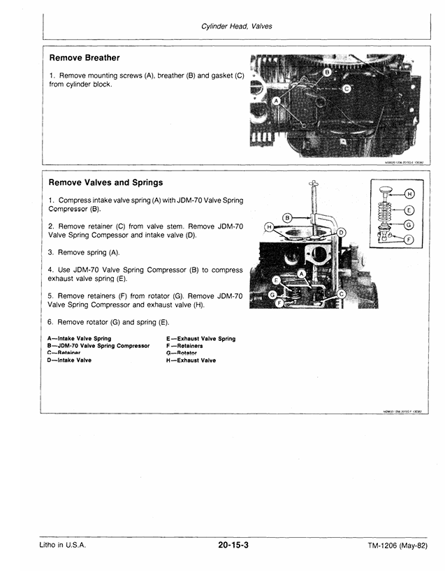 John Deere TM1206 Service Repair Manual for 108, 111, 111H, 112L & 116