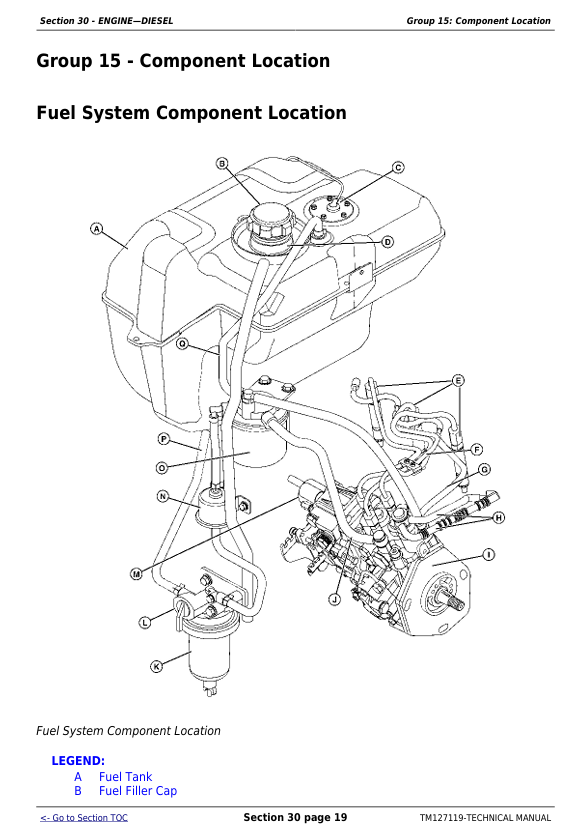 John Deere TM127119 Repair and Service Manual for 2027R & 2032R Tractors