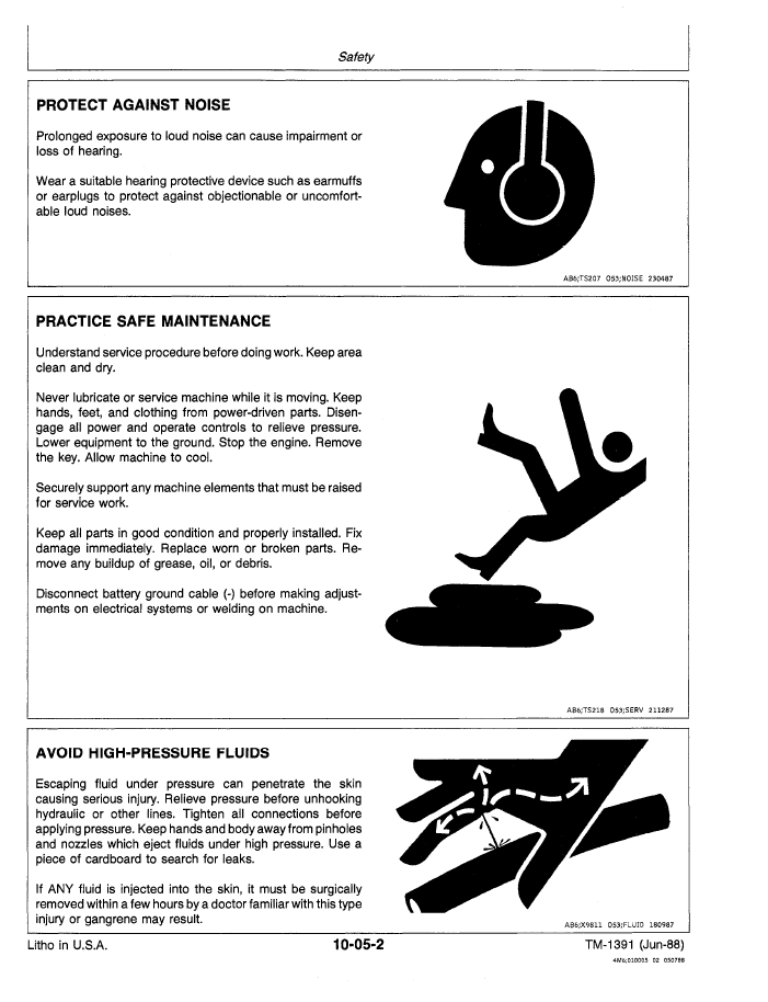 John Deere TM1391 Lawn Equipment Guide | RX SX Mower Repair Manual