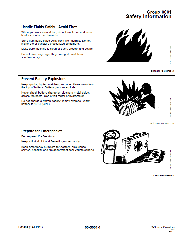 John Deere TM1404 Crawler Workshop Manual | Repair Guide for 450G-650G Models
