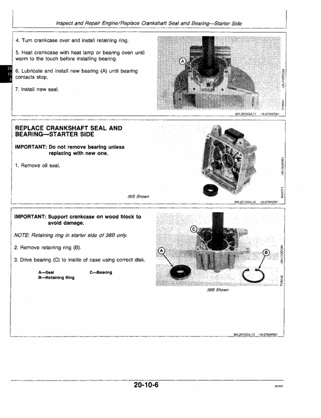 John Deere TM1494 Service and Repair Manual for Gas Trimmers