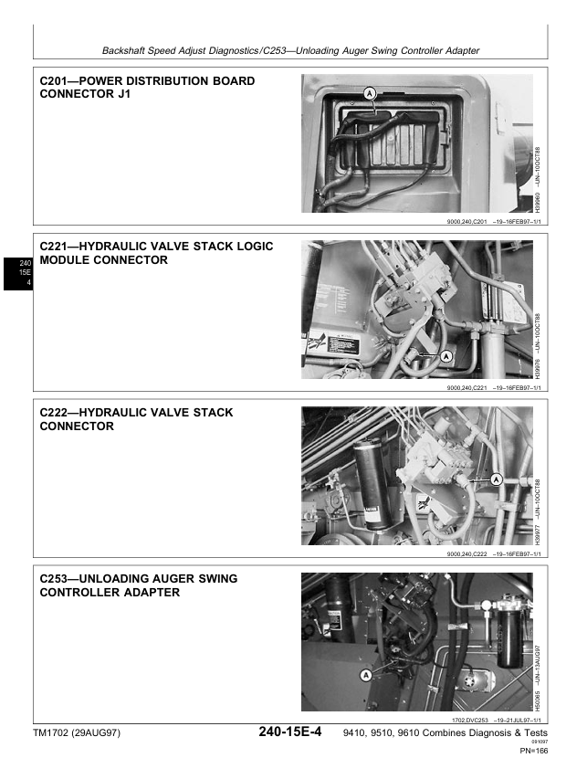 John Deere TM1702 Combine Service & Troubleshooting Manual