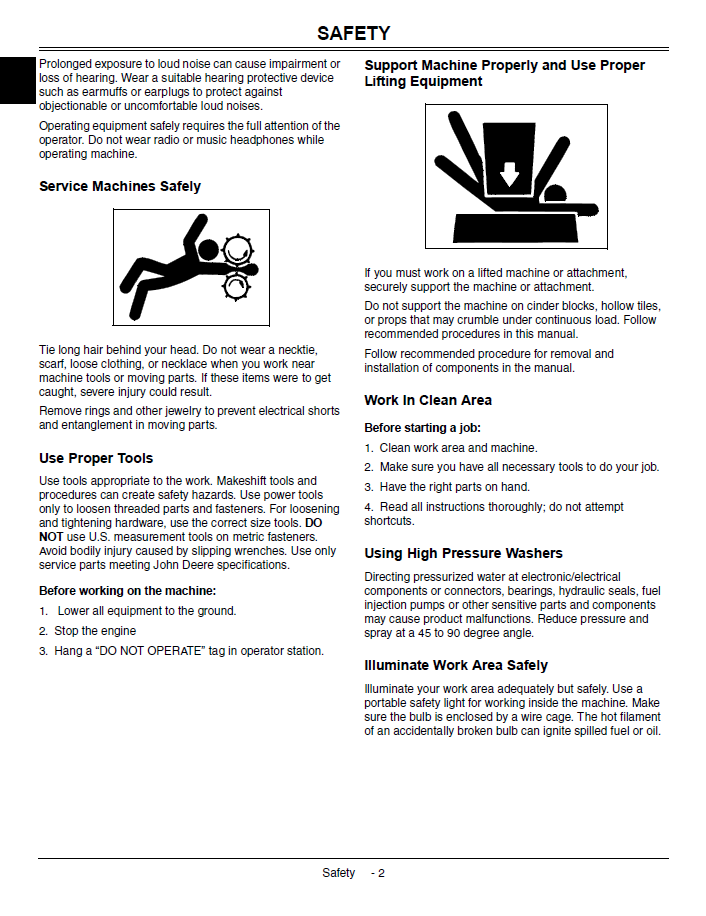 John Deere TM1753 Outdoor Equipment Guide | SE23 Edger Service Manual