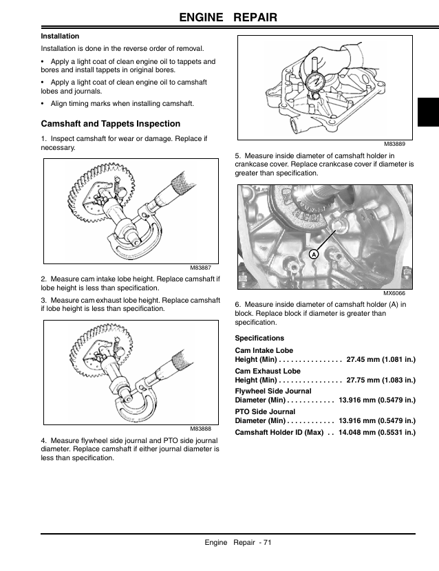 John Deere TM2004 Greensmower Service & Repair Manual Download