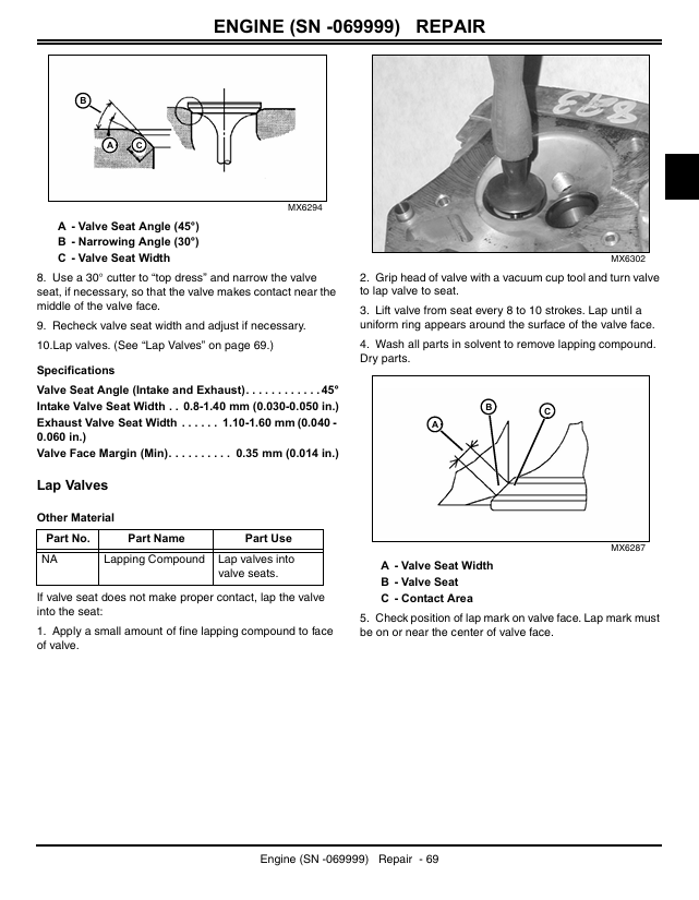 John Deere TM2310 Service Manual for Quik-Trak 647A 657A 667A