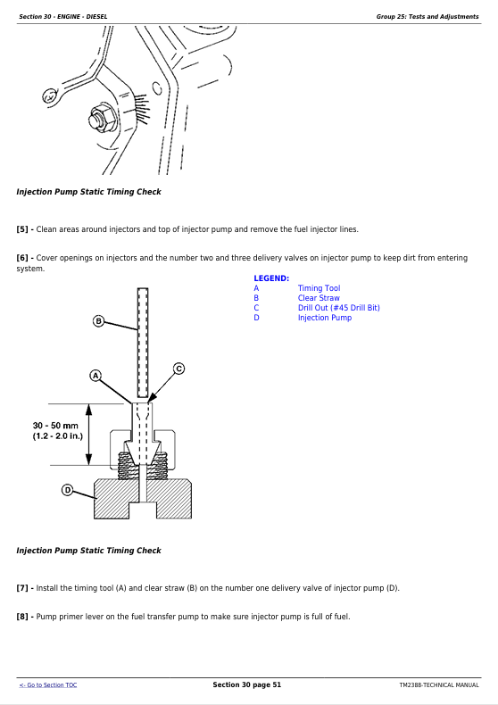 John Deere TM2388 Repair Manual for 2320 Compact Utility Tractor Service & Testing