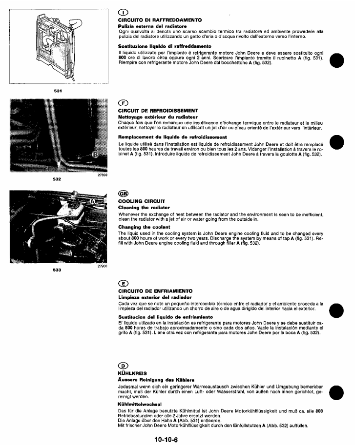 John Deere TM4481 Technical Repair Manual for 1445F-2345F Tractors
