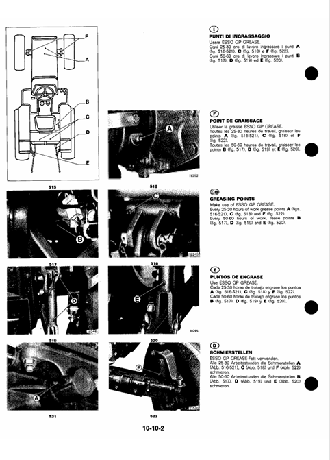 John Deere TM4481 Tractor Service Repair Manual for 1445F-2345F Models