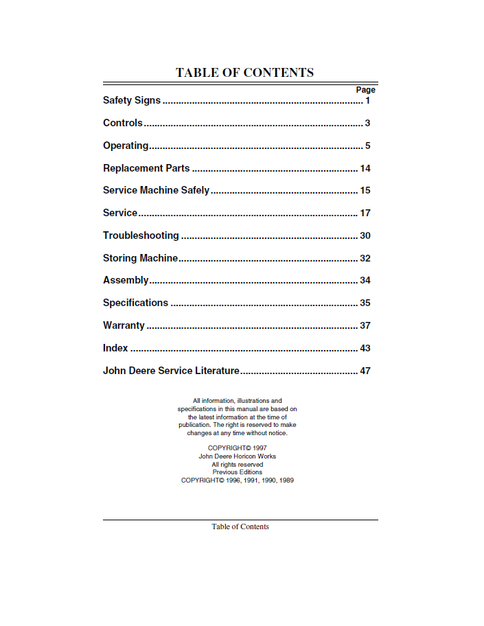 John Deere TRS 21 Snow Blower User Manual Download PDF – Complete Guide