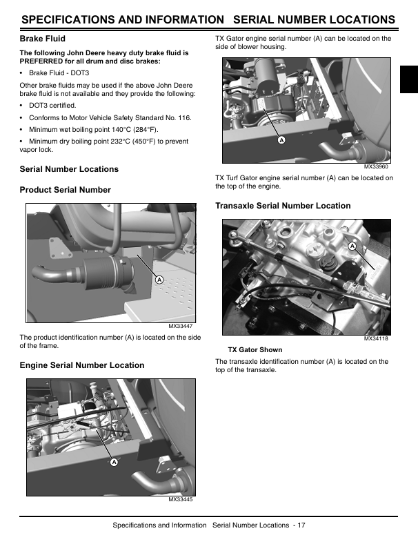 John Deere TX Gator Utility Vehicle Workshop Manual TM2241 Download