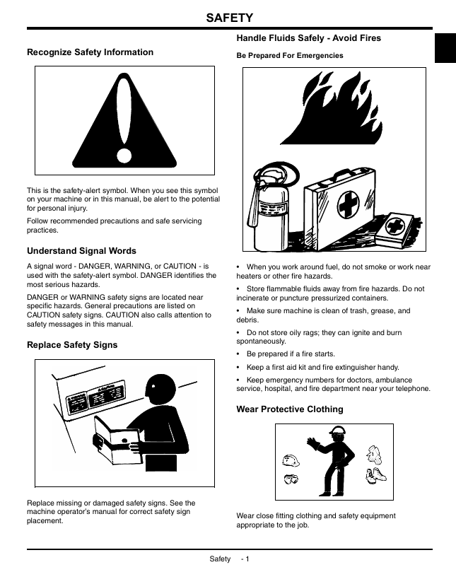 John Deere T Series XT Series Trimmer Workshop Manual TM1753 PDF