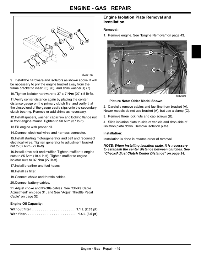 John Deere Turf Gator TM1686 Maintenance & Troubleshooting Manual