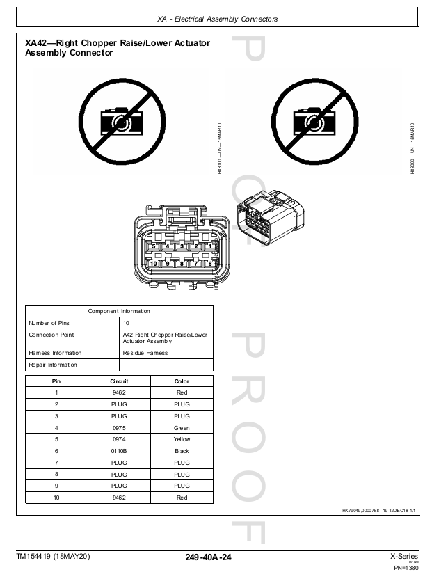 John Deere X-Series Combine Diagnostic Technical Manual TM154419 – Electrical, Hydraulic & Engine Troubleshooting Reference