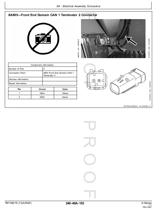 John Deere X-Series Combine Repair and Troubleshooting Manual