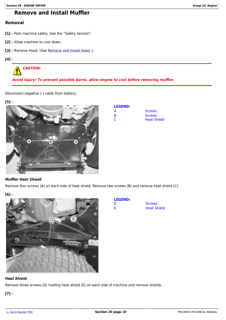 John Deere X590 TM136919 Technical Service Manual – Diagnostic, Repair & Maintenance Guide